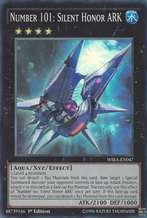 Number 101: Silent Honor ARK WIRA-EN047 Super Rare Amerikanisch