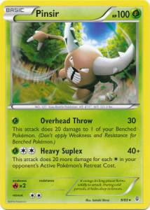 Pinsir GEN-9 Rare Deutsch