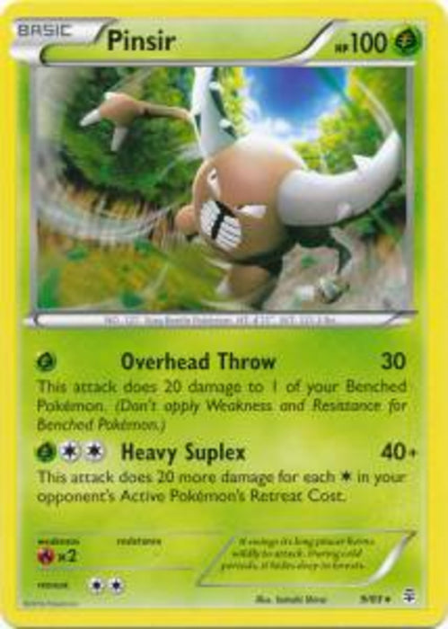Pinsir GEN-9 Rare Deutsch
