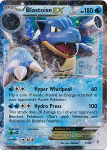 Blastoise EX GEN-17 Ultra Rare Deutsch