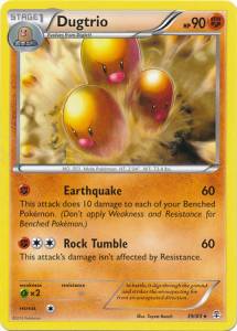 Dugtrio GEN-39 Rare Englisch