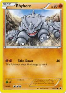 Rhyhorn GEN-49 Common Deutsch