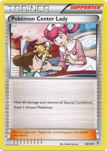 Pokémon Center Lady GEN-68 Uncommon Englisch