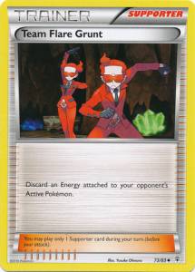 Team Flare-Rüpel GEN-73 Uncommon Deutsch