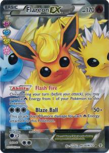 Flareon EX GEN-RC28 Ultra Rare Englisch