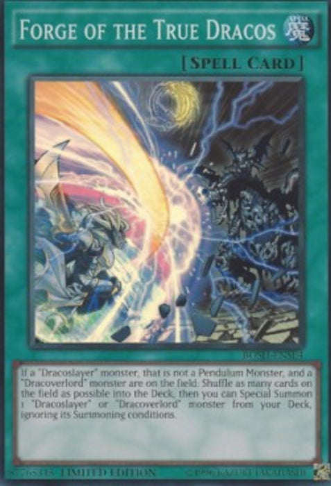 Forge of the True Dracos BOSH-ENSE4 Super Rare Englisch