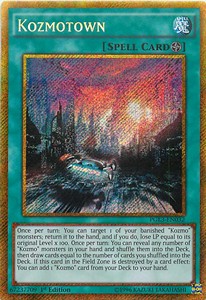 Kozmotown PGL3-EN032 Gold Secret Rare Englisch