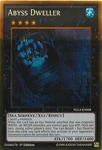 Abyss Dweller PGL3-EN068 Gold Rare Englisch