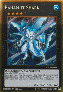 Bahamut Shark PGL3-EN069 Gold Rare Englisch