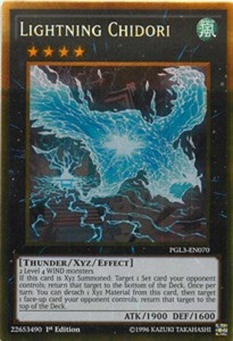 Lightning Chidori PGL3-FR070 Gold Rare Französisch