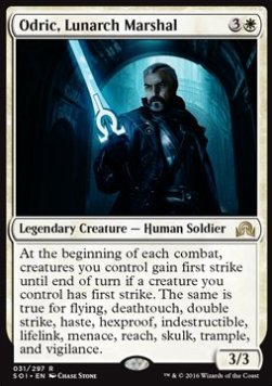 Odric, Lunarch Marshal SOI-31 Rare Englisch