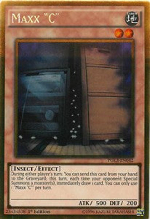 Maxx "C" PGL3-EN042 Gold Rare Englisch