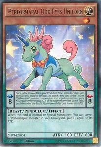 Performapal Odd-Eyes Unicorn SHVI-EN004 Rare Englisch