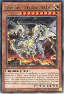 Thunder King, the Lightningstrike Kaiju SHVI-EN087 Rare Englisch