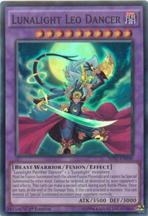 Lunalight Leo Dancer SHVI-EN048 Super Rare Englisch