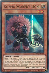 Kozmo Scaredy Lion SHVI-EN082 Super Rare Englisch