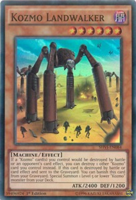 Kozmo Landwalker SHVI-EN084 Super Rare Englisch
