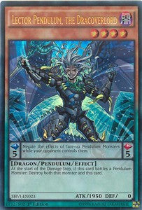 Lector Pendulum, the Dracoverlord SHVI-EN023 Ultra Rare Amerikanisch