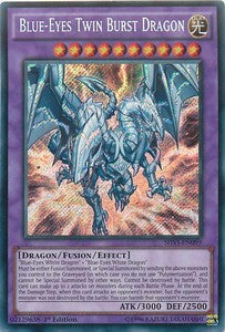 Blue-Eyes Twin Burst Dragon SHVI-EN099 Secret Rare Englisch