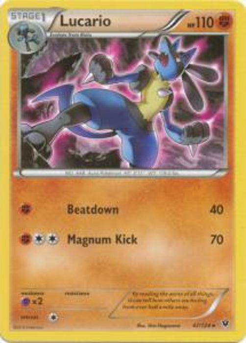 Lucario FCO-47 Rare Englisch