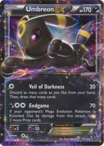 Umbreon EX [Veil of Darkness | Endgame] FCO-55 Ultra Rare Deutsch