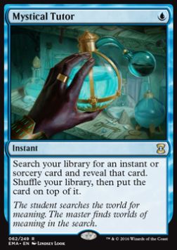 Mystical Tutor EMA-62 Rare Englisch