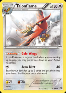Talonflame STS-96 Rare Englisch