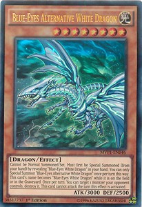 Blue-Eyes Alternative White Dragon (V.1) MVP1-EN046 Ultra Rare Englisch