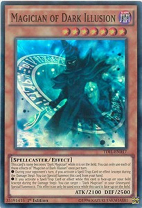 Magician of Dark Illusion TDIL-EN017 Super Rare Englisch