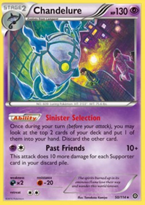 Chandelure STS-50 Holo Rare Englisch