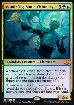 Momir Vig, Simic Visionary V16-9 Mythic Englisch