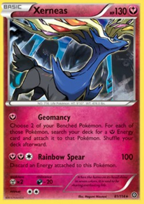 Xerneas STS-81 Holo Rare Deutsch