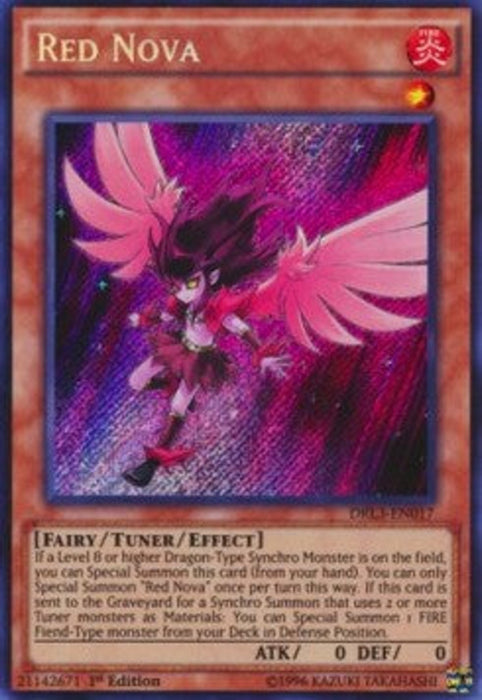 Red Nova DRL3-EN017 Secret Rare Englisch