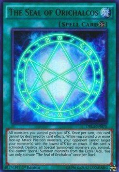 The Seal of Orichalcos DRL3-EN070 Ultra Rare Englisch