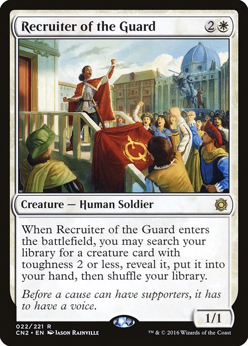 Recruiter of the Guard CN2-22 Rare Englisch