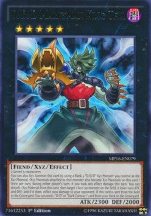 D/D/D Marksman King Tell MP16-EN079 Rare Englisch
