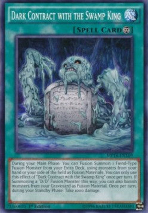 Dark Contract with the Swamp King MP16-EN169 Common Englisch