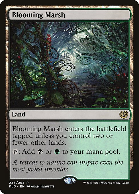 Blooming Marsh KLD-243 Rare Englisch