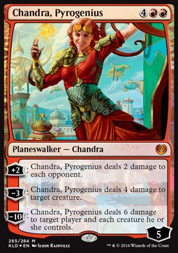 Chandra, Pyrogenius KLD-265 Mythic Englisch