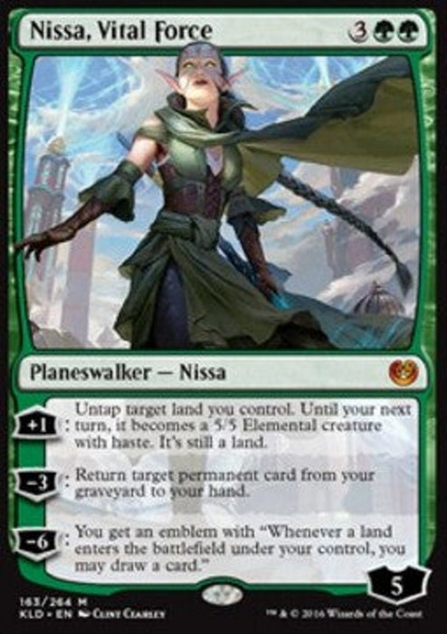 Nissa, Vital Force KLD-163 Mythic Englisch