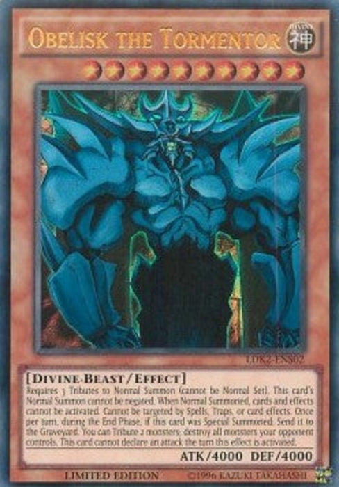 Obelisk the Tormentor LDK2-ENS02 Ultra Rare Englisch