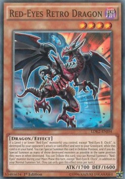 Red-Eyes Retro Dragon LDK2-ENJ04 Common Englisch