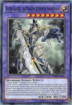 Buster Blader, the Dragon Destroyer Swordsman SDMY-EN045 Common Englisch