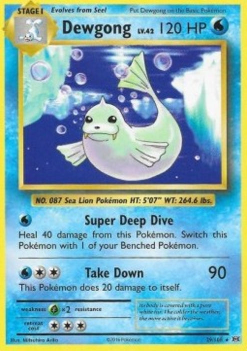 Dewgong EVO-29 Rare Englisch
