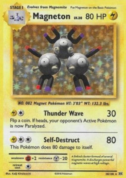 Magneton EVO-38 Holo Rare Englisch