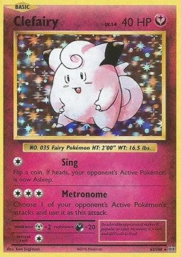 Clefairy EVO-63 Holo Rare Englisch