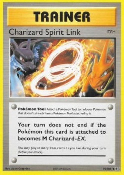 Charizard Spirit Link EVO-75 Uncommon Englisch
