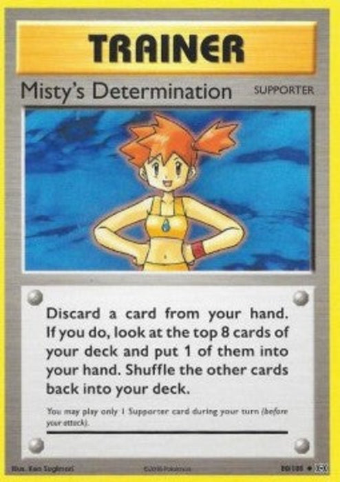 Misty's Determination EVO-80 Uncommon Englisch