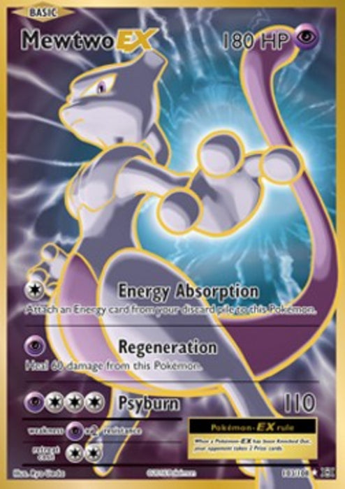 Mewtwo EX EVO-103 Ultra Rare Englisch