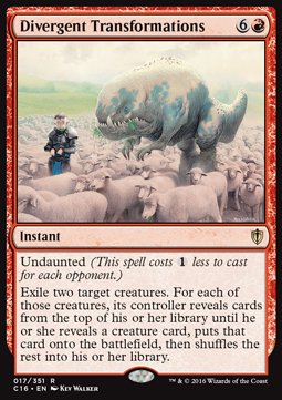 Divergent Transformations C16-17 Rare Englisch